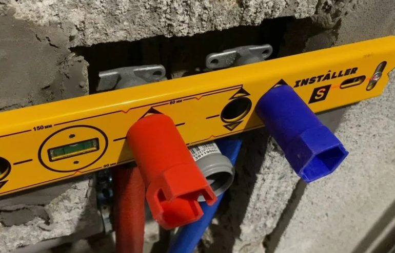 Сантехника установка водорозеток