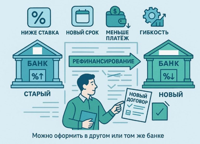 У заемщиков появился интерес к рефинансированию ипотеки.
